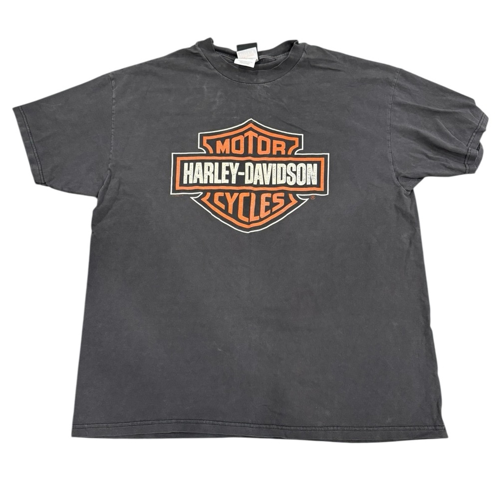 Harley-Davidson Men's Black Logo Graphic Tee Columbus Ohio xl